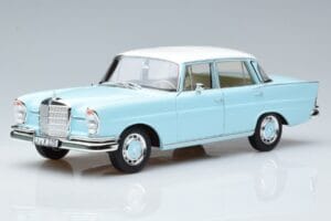 Mercedes 220 S W111 Azul Norev 1:18 183920 Metal