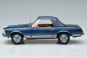 Mercedes 230 SL W113 Pagoda Azul Edição Limitada Norev 1:18 183767 Metal - imagem 4 de 8