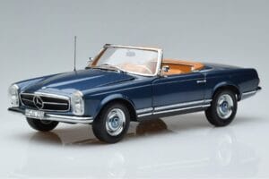 Mercedes 230 SL W113 Pagoda Azul Edição Limitada Norev 1:18 183767 Metal