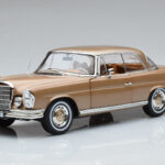 Mercedes 250 SE Coupe W111 Dourado Metálico Norev 1:18