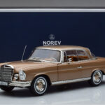 Mercedes 250 SE Coupe W111 Dourado Metálico Norev 1:18 - image 7 of 7