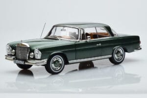 Mercedes 250 SE Coupe W111 Verde Metálico Edição Limitada Norev 1:18 183764 Metal
