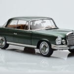 Mercedes 250 SE Coupe W111 Verde Metálico Edição Limitada Norev 1:18 183764 Metal - image 5 of 7