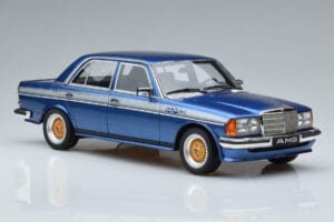 Mercedes 280 E AMG W123 Azul Otto 1:18 OT221 Resina - imagem 4 de 6