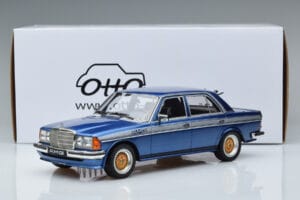 Mercedes 280 E AMG W123 Azul Otto 1:18 OT221 Resina - imagem 6 de 6