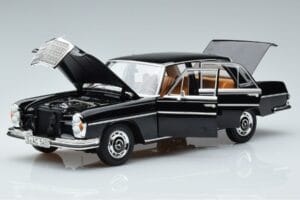 Mercedes 280 SE W108 Preto Norev 1:18 183762 Metal - imagem 2 de 7