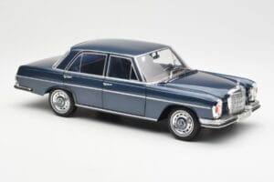 Mercedes 280 SE W108 Azul Escuro Metalizado Norev 1:18 183534 Metal - imagem 6 de 8
