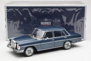 Mercedes 280 SE W108 Azul Escuro Metalizado Norev 1:18 183534 Metal - imagem 8 de 8
