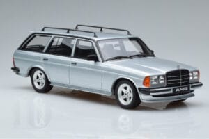 Mercedes 280 TE AMG S123 Prata Otto 1:18 OT246 Resina - imagem 4 de 6
