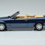 Mercedes 300 CE-24 A124 Cabriolet Nautical Azul Edição Limitada Norev 1:18 183879 Metal - image 4 of 7