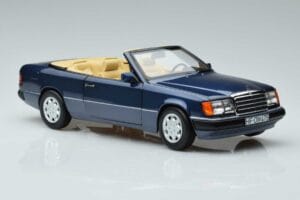 Mercedes 300 CE-24 A124 Cabriolet Nautical Azul Edição Limitada Norev 1:18 183879 Metal - imagem 5 de 7