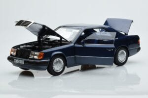 Mercedes 300 CE-24 C124 Coupe Nautical Azul Edição Limitada Norev 1:18 183882 Metal - imagem 2 de 7