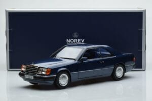 Mercedes 300 CE-24 C124 Coupe Nautical Azul Edição Limitada Norev 1:18 183882 Metal - imagem 7 de 7