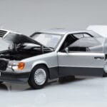 Mercedes 300 CE-24 C124 Coupe Prata Norev 1:18 183880 Metal - image 2 of 7