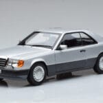 Mercedes 300 CE-24 C124 Coupe Prata Norev 1:18 183880 Metal