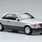 Mercedes 300 CE-24 C124 Coupe Prata Norev 1:18 183880 Metal - image 5 of 7