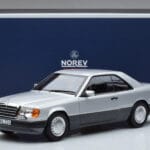 Mercedes 300 CE-24 C124 Coupe Prata Norev 1:18 183880 Metal - image 7 of 7
