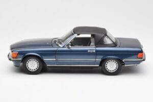 Mercedes 300 SL R107 Azul Náutico Norev 1:18 183466 Metal - imagem 4 de 8