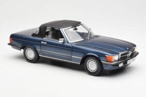 Mercedes 300 SL R107 Azul Náutico Norev 1:18 183466 Metal - imagem 6 de 8
