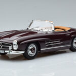 Mercedes 300 SL W198 Roadster Vermelho Norev 1:18