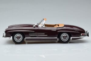 Mercedes 300 SL W198 Roadster Vermelho Norev 1:18 183891 Metal - imagem 5 de 8