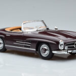 Mercedes 300 SL W198 Roadster Vermelho Norev 1:18 - image 6 of 8