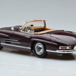 Mercedes 300 SL W198 Roadster Vermelho Norev 1:18 - image 7 of 8