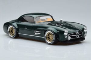 Mercedes 300 SL Speedster Hard Top By S-Klub Verde GT Spirit 1:18 GT872 Resina - imagem 4 de 6