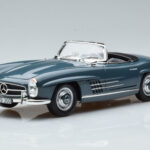 Mercedes 300 SL W198 Roadster Azul Norev 1:18
