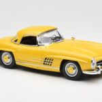 Mercedes 300 SL W198 Roadster Amarelo Norev 1:18 B66040669 - image 6 of 8