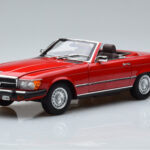 Mercedes 450 SL R107 Versão US Vermelho Norev 1:18