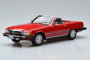 Mercedes 450 SL R107 Versão US Vermelho Norev 1:18