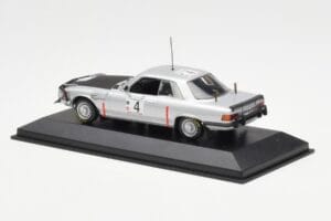 Mercedes 450 SLC 5.0 #4 B. Waldegaard / H. Thorszelius Rally du Bandama 1979 Minichamps 1:43 430793994 Metal - imagem 3 de 4