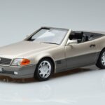 Mercedes 500 SL R129 Smoke Prata Norev 1:18 183719 Metal