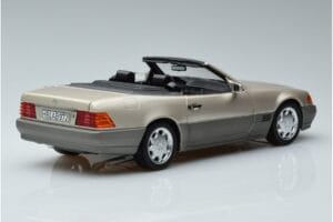 Mercedes 500 SL R129 Smoke Prata Norev 1:18 183719 Metal - imagem 3 de 7
