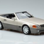 Mercedes 500 SL R129 Smoke Prata Norev 1:18 183719 Metal - image 5 of 7