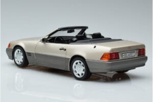 Mercedes 500 SL R129 Smoke Prata Norev 1:18 183719 Metal - imagem 6 de 7