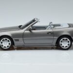 Mercedes 500 SL R129 Cinzento Metálico Norev 1:18 183715 Metal - image 4 of 7