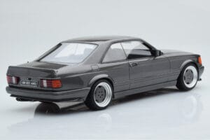Mercedes 560 SEC C126 AMG Wide Body Cinzento Otto 1:18 OT823 Resina - imagem 2 de 6