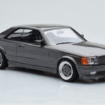 Mercedes 560 SEC C126 AMG Wide Body Cinzento Otto 1:18 - image 4 of 6