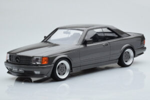 Mercedes 560 SEC C126 AMG Wide Body Cinzento Otto 1:18