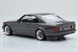 Mercedes 560 SEC C126 AMG Wide Body Cinzento Otto 1:18 OT823 Resina - imagem 5 de 6