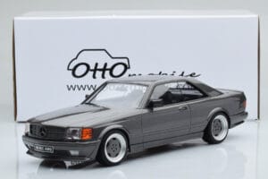 Mercedes 560 SEC C126 AMG Wide Body Cinzento Otto 1:18 OT823 Resina - imagem 6 de 6