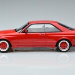 Mercedes 560 SEC W126 Widebody Vermelho Otto 1:18 OT995 Resina - image 3 of 6
