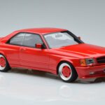 Mercedes 560 SEC W126 Widebody Vermelho Otto 1:18 OT995 Resina - image 4 of 6