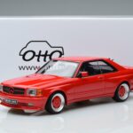Mercedes 560 SEC W126 Widebody Vermelho Otto 1:18 OT995 Resina - image 6 of 6