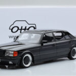 Mercedes 560 SEL AMG W126 Obsidian Preto Otto 1:18 - image 6 of 6