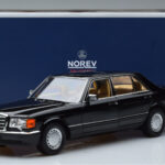 Mercedes 560 SEL W126 Preto Norev 1:18 - image 7 of 7