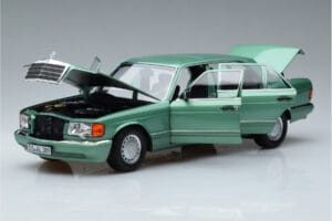 Mercedes 560 SEL W126 Verde Claro Norev 1:18 183469 Metal - imagem 2 de 7