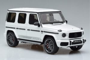 Mercedes AMG G63 Edition 55 W463 Branco GT Spirit 1:18 GT890 Resina - imagem 4 de 6
